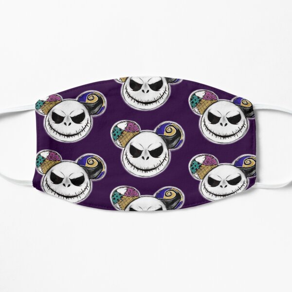 Jack Mouse Head Collage Flat Mask