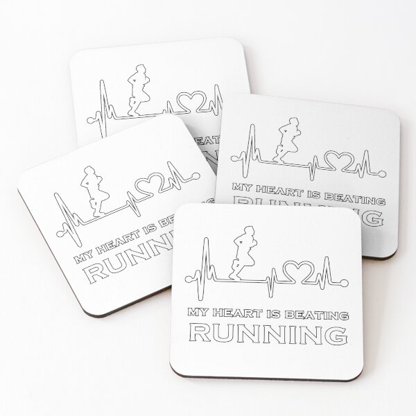 Item preview, Running heartbeat  designed and sold by Catsloversdotme.