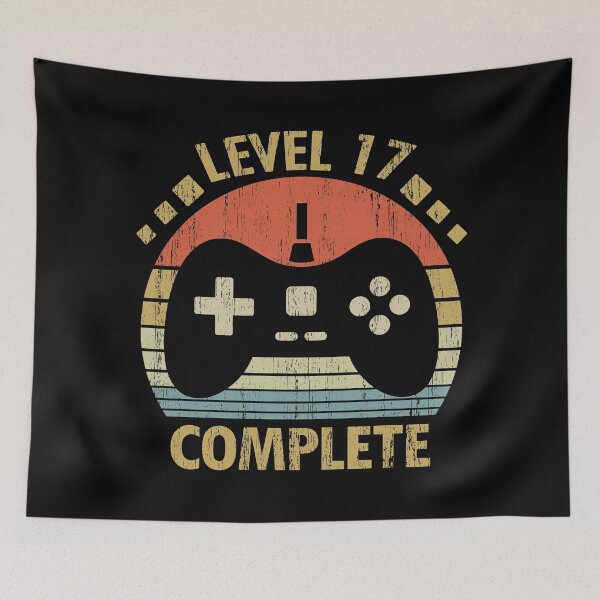 Item preview, 17th Wedding Anniversary Gift - Level 17 Complete Video Gamer designed and sold by nana1099.