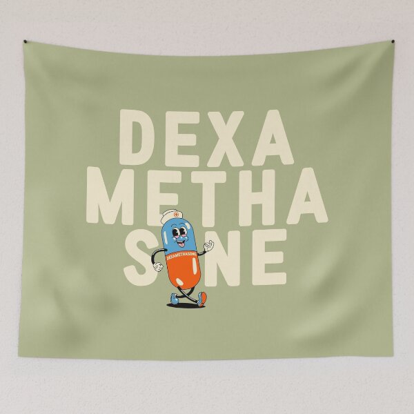 Item preview, Dexamethasone Nurse Pill - Coronavirus Cure Pill | Oxford University Great Britain GB British UK United Kingdom designed and sold by Any Color Designs.