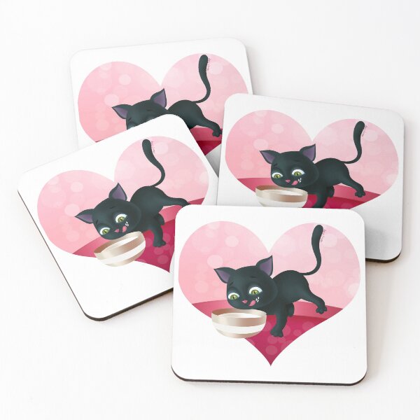 Item preview, Love Black Cats designed and sold by Intriguing Eclectives by Janelle  K.