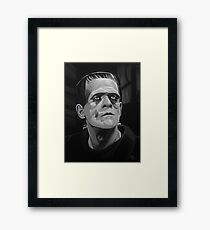 Frankenstein's Monster Framed Print
