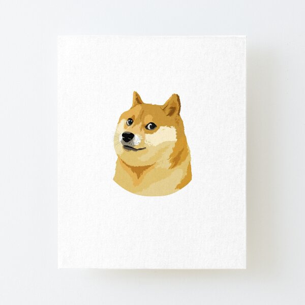 Doge Moon Wall Art Redbubble - whale doge roblox