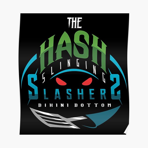 the hash slinging slasher movie poster