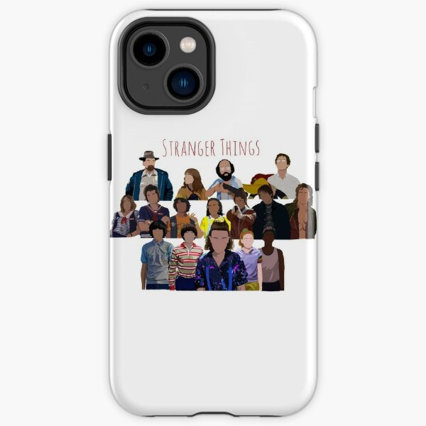Stranger Things Caractère Impression Coque antichoc iPhone
