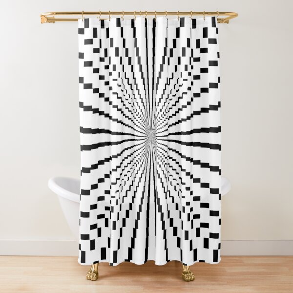 Scientific, Artistic, and Psychedelic Prints on Awesome Products Shower Curtain