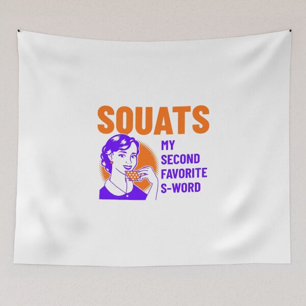 Item preview, Sentadillas, mi segunda palabra favorita, Fitness, Gimnasio designed and sold by cayasmj.