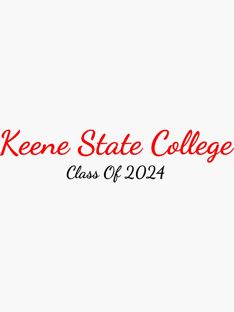 "Keene State 2024" Sticker for Sale by res1051 Redbubble