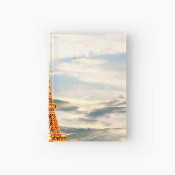 The Eiffel Tower Paris France Hardcover Journal