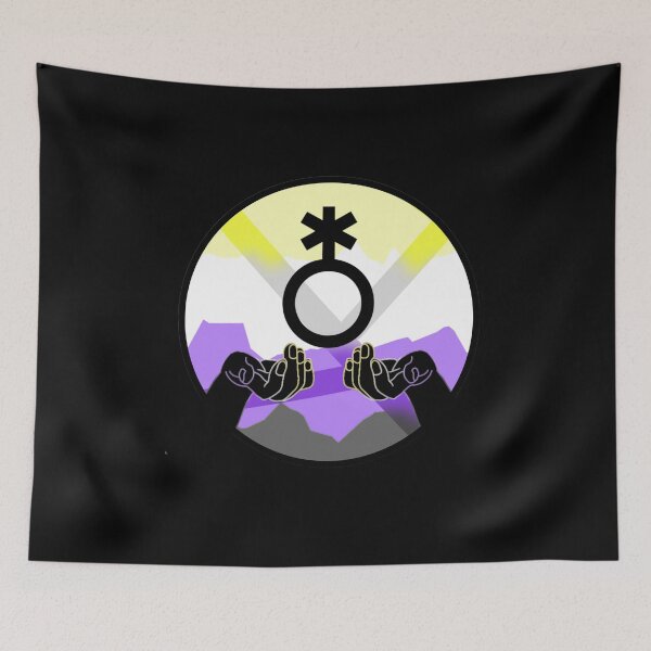 Item preview, Nonbinary  designed and sold by Goldzegeek.