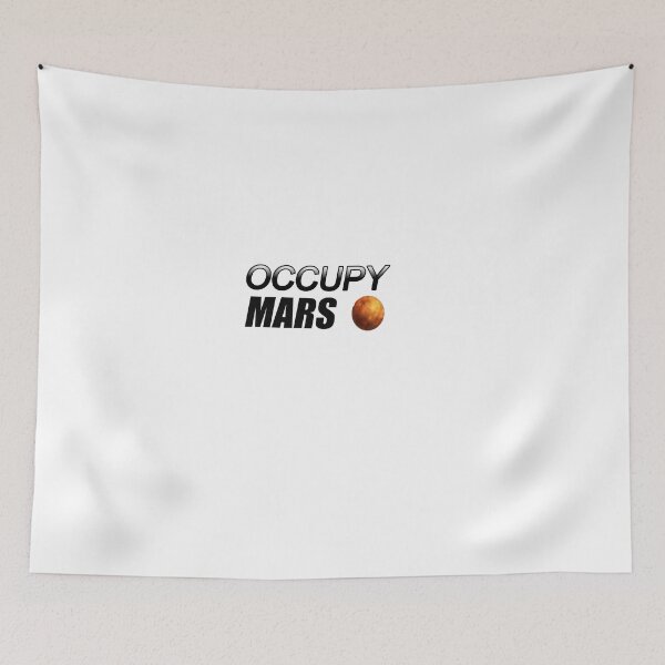 Item preview, occupy mars launch t-shirt designed and sold by YA45 Store.