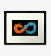 Infinite Portal ! Framed Print
