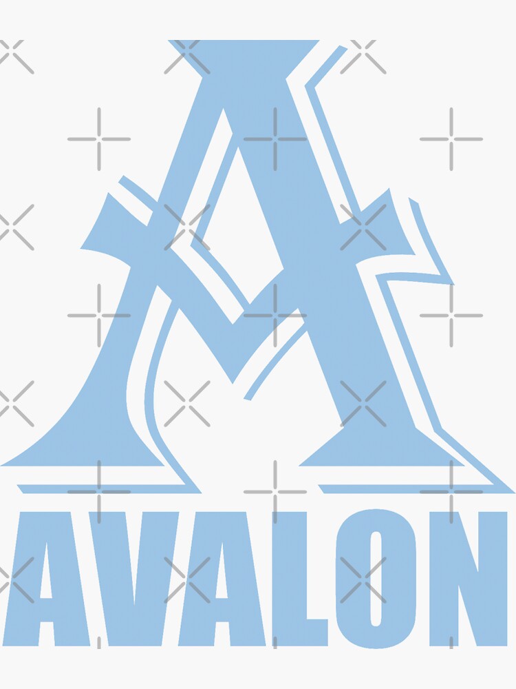 "Avalon NJ" Sticker for Sale by polishalpaca Redbubble