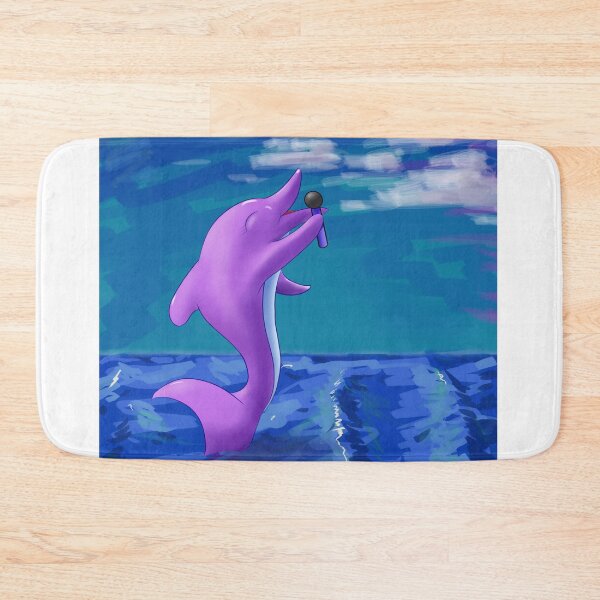 Item preview, Dolphin sing in empty sea. designed and sold by Vallirant.