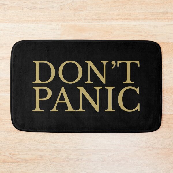 Item preview, DON'T PANIC!  designed and sold by DeliriumDays.