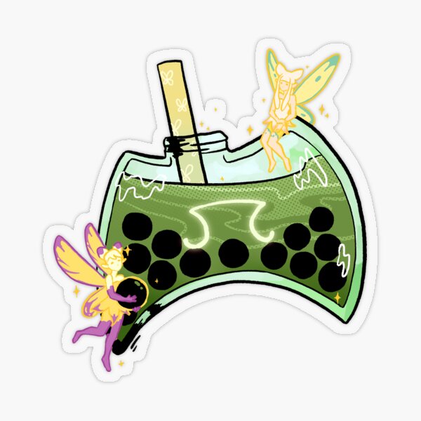 SCH Boba Transparent Sticker