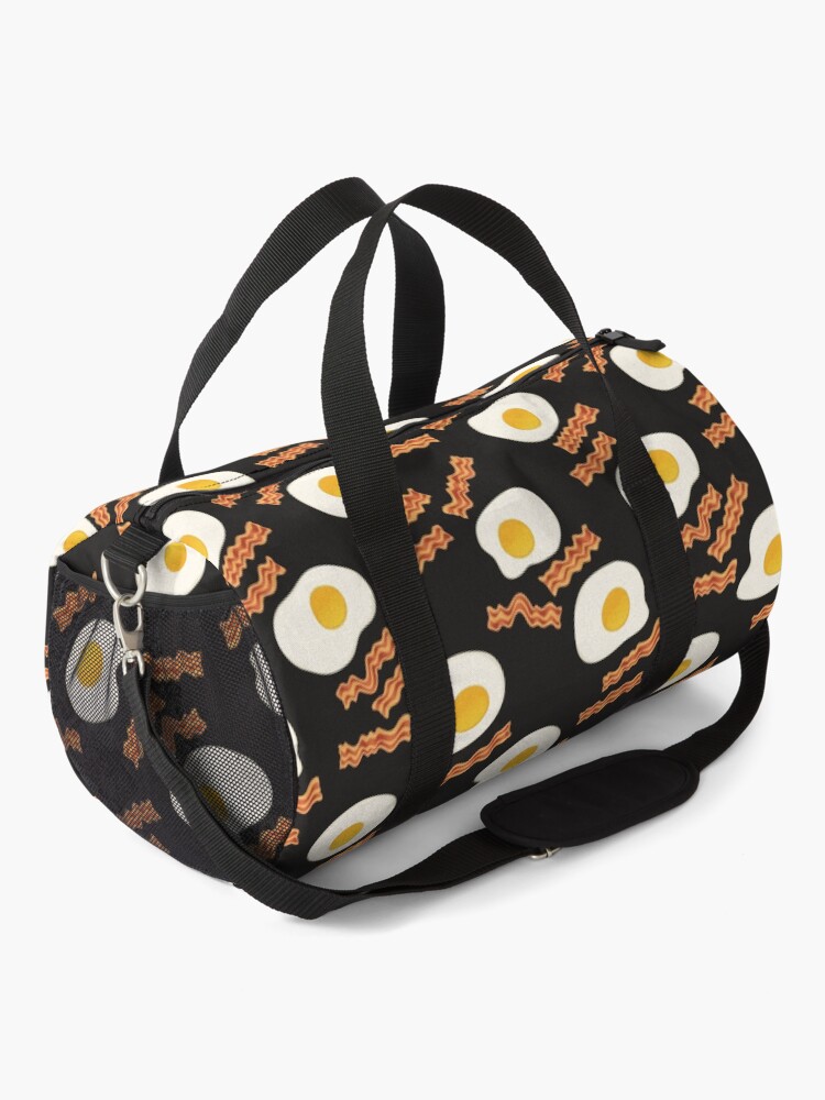 Alternate view of Bacon & Eggs for Breakfast Duffle Bag