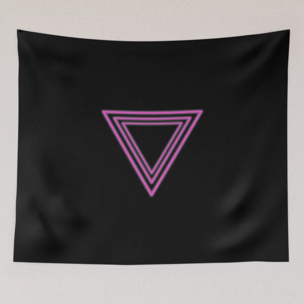 Item preview, Pink Triangles (Lady Gaga Born This Way) designed and sold by DeliriumDays.