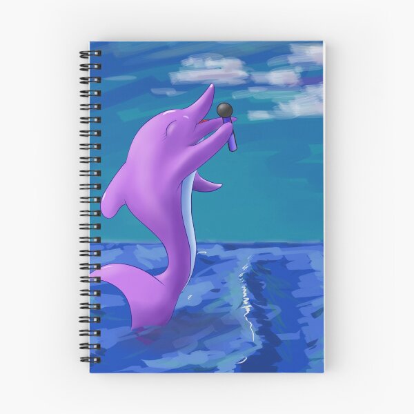 Item preview, Dolphin sing in empty sea. designed and sold by Vallirant.