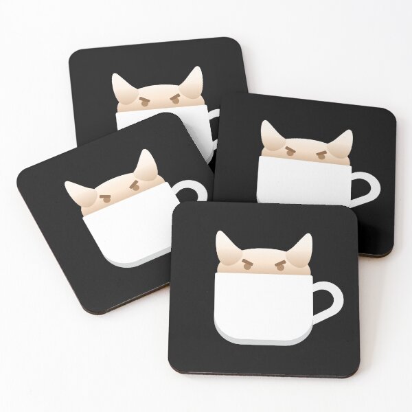 Item preview, Cute Caffeine Fiend designed and sold by ShinsenMerch.