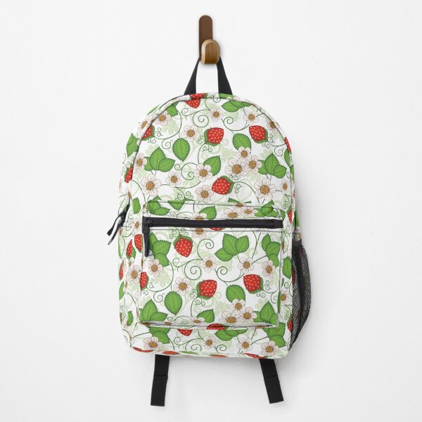 Item preview, Strawberries and Flowers designed and sold by Pink Pineapple Works.