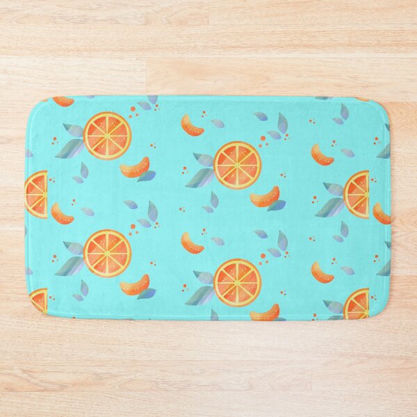 Item preview, Cute Orange Fruit Seamless Pattern  designed and sold by ShareYourFaith.