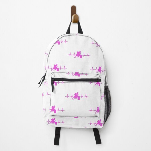 Artikelvorschau, Barrel Racing künstlerisch für Pferdeliebhaber rosa Design für Mädchen entworfen und verkauft von BRtisticDesigns.
