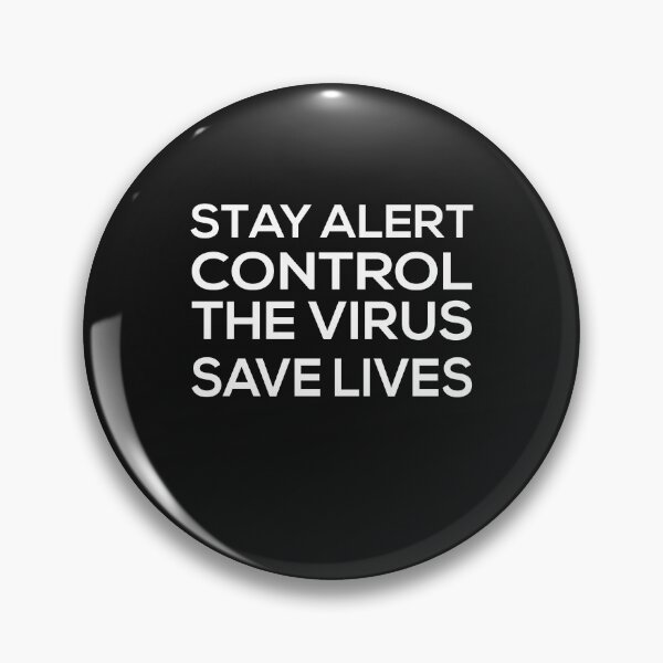 Item preview, STAY ALERT CONTROL THE VIRUS SAVE LIVES T-SHIRT designed and sold by bigerdan.
