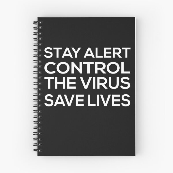 Item preview, STAY ALERT CONTROL THE VIRUS SAVE LIVES T-SHIRT designed and sold by bigerdan.