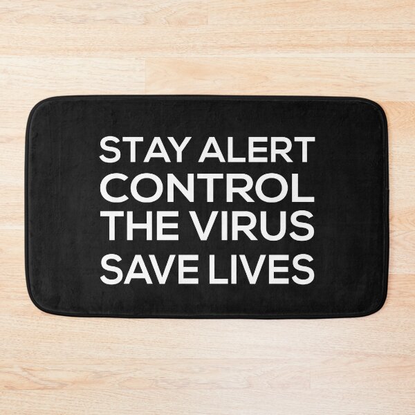 Item preview, STAY ALERT CONTROL THE VIRUS SAVE LIVES T-SHIRT designed and sold by bigerdan.