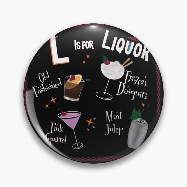 Item preview, L Is For Liquor designed and sold by Marinabobina.