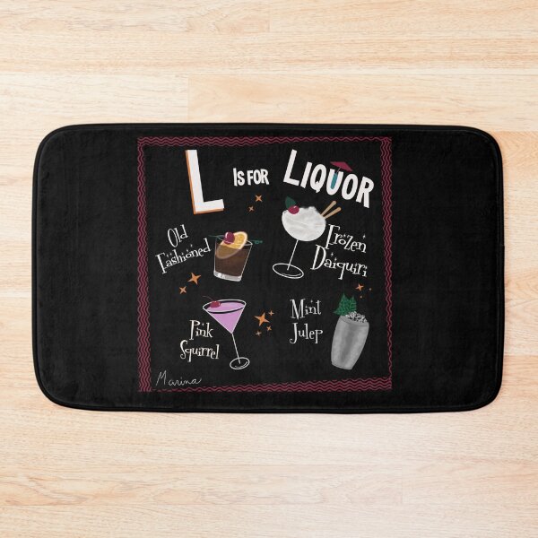 Item preview, L Is For Liquor designed and sold by Marinabobina.
