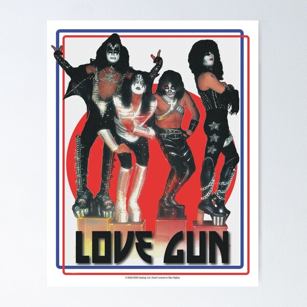 Item preview, LOVE GUN KISS BAND designed and sold by ROCK'EM SOCK'EM LOGO'S.