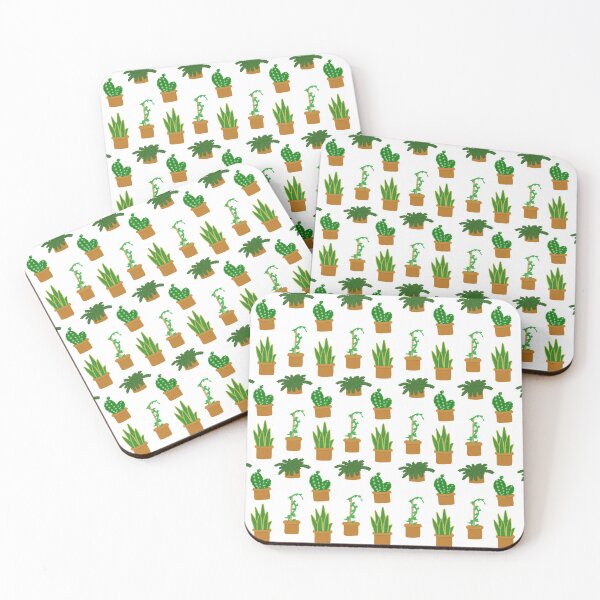 Item preview, Plants Pattern, Cactus, Fern, ZZ, Vine designed and sold by AArts11.