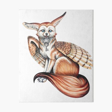 Fennec Fox Wall Art  Redbubble