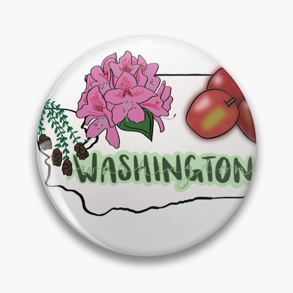 Item preview, Washington state  designed and sold by Haley Keizur.