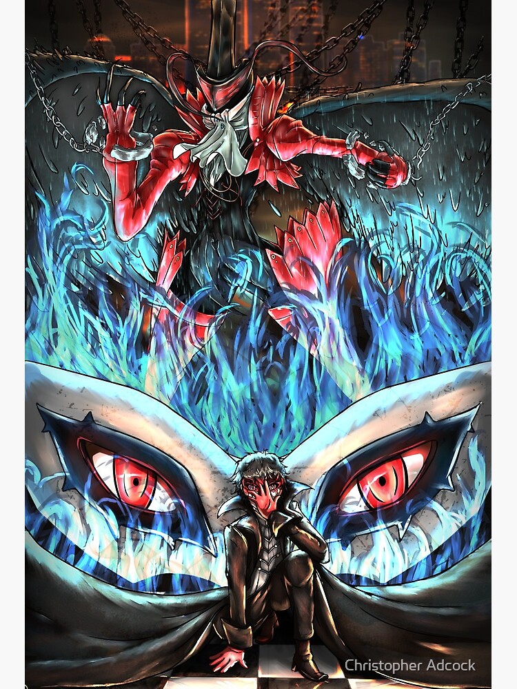 Persona 5 - Joker Illustration Print - 11 x 17 Inches