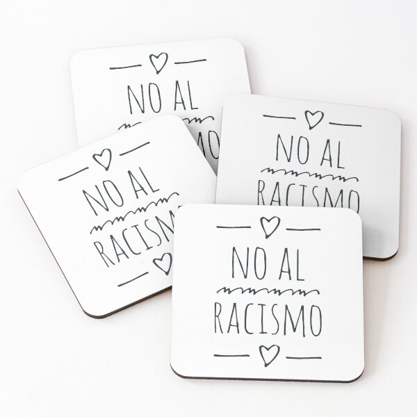 Item preview, No al racismo designed and sold by artisan2.