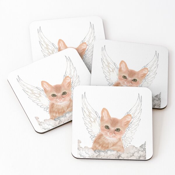 Artikelvorschau, Engel Katze entworfen und verkauft von Shokoudesign.
