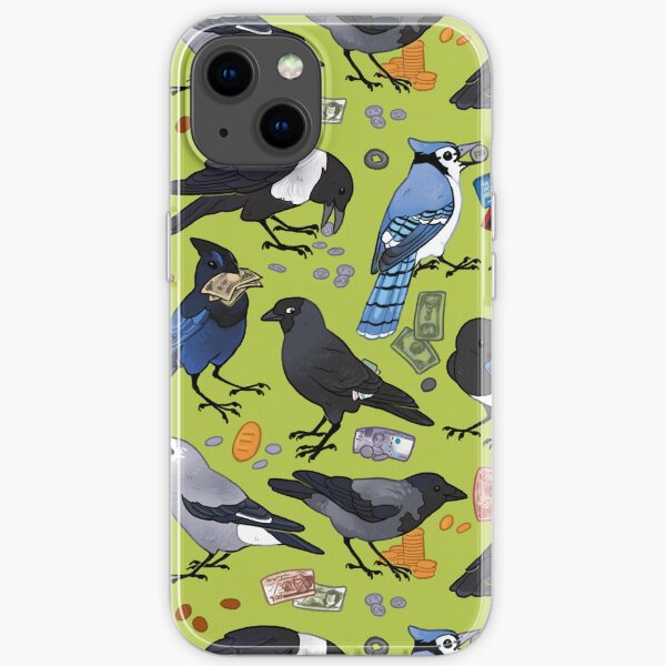 Money Corvids iPhone Soft Case