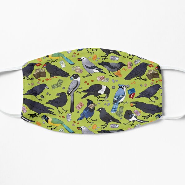 Money Corvids Flat Mask