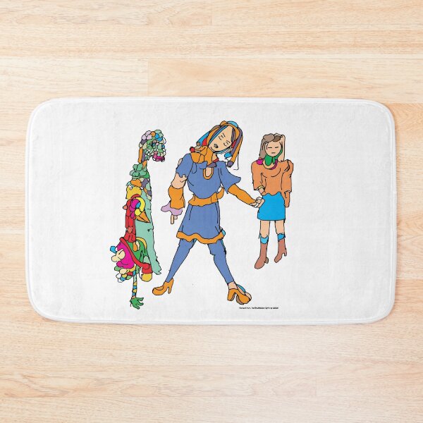 Item preview, Blue Dress, Orange Dress, Green Dress, TeresaTown at Redbubble 2020 designed and sold by Mark Stansberry.