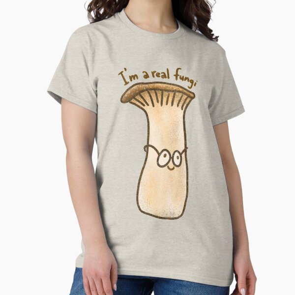 Artikel-Vorschau von  auch bekannt als König Auster oder Pleurotus eryngii. Ich gab ihm eine Brille wie meine, designt und verkauft von NiceButton.