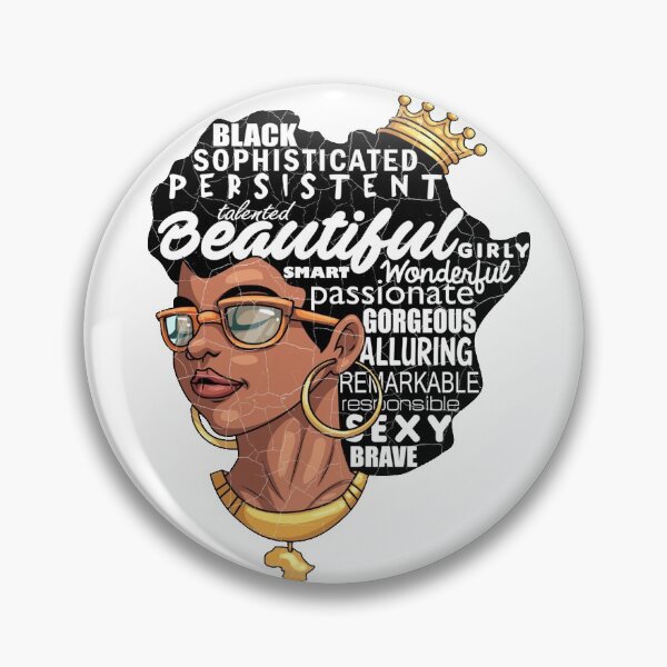 Item preview, Gorgeous Afro Black Queen with T-ara designed and sold by BoldNewLook.