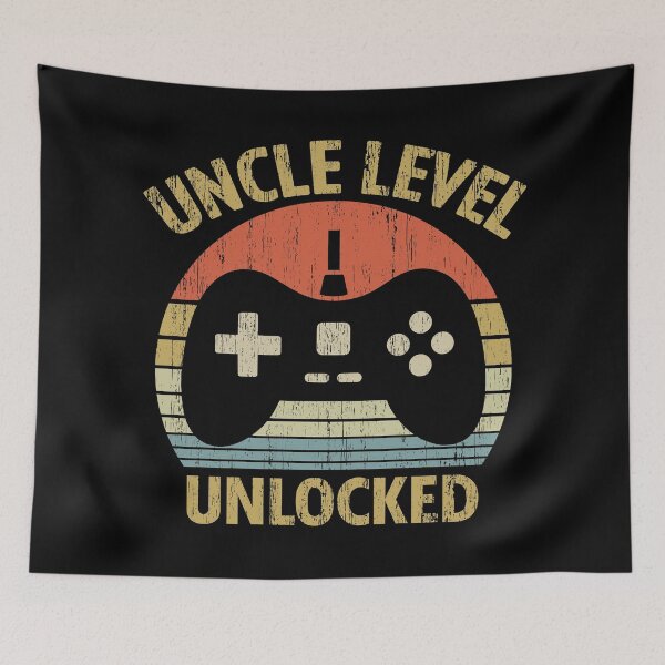 Item preview, Uncle Level Unlocked - New Uncle First Time Uncle Baby Shower Video Gamer designed and sold by nana1099.