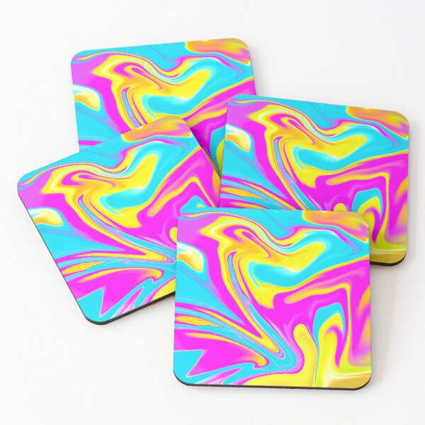 Item preview, Neon Tie Dye Print Pattern designed and sold by Aryeh Studio.