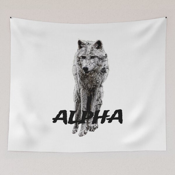 Item preview, I Am The Alpha Wolf designed and sold by Sbgarror.