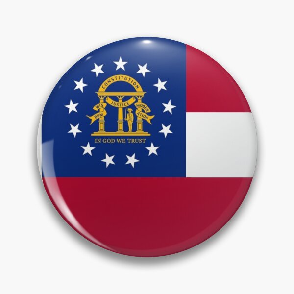 Item preview, Georgia State Flag Flags Banner United States designed and sold by Draculaura2009.
