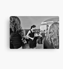 Tuning Metal Print