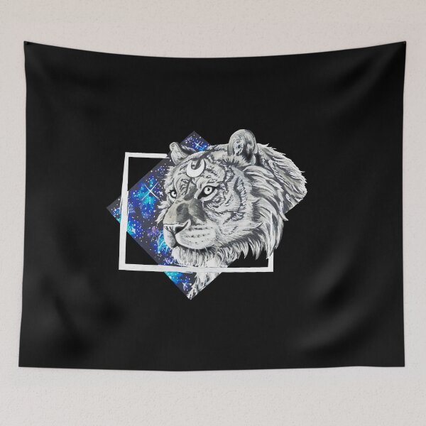 Item preview, Galactic Moon Tiger designed and sold by Lady-Lilac.